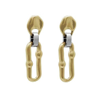 Серьги Ciclon GEN с золотым и серебряным покрытием A220623 G