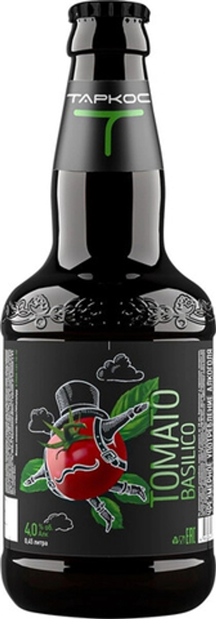 Пиво Таркос Томато Базилико / Tarkos Tomato Basilico 0.45 - стекло