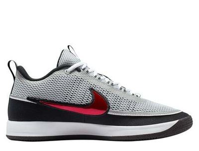 Баскетбольные кроссовки Nike Book 2 SP "Spiridon" Metallic Silver/Sport Red-Black-White