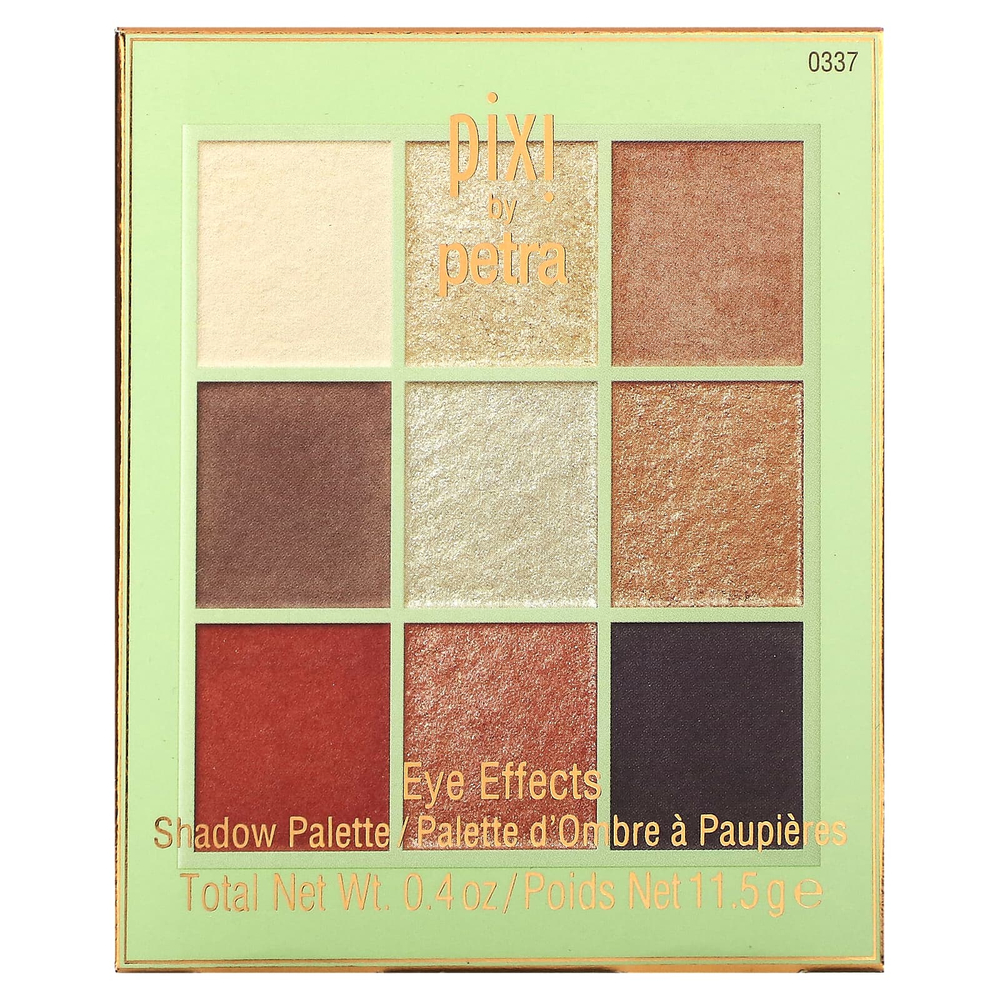 Pixi Beauty, Eye Effects, палитра теней, 0337 фундук, 11,5 г (0,4 унции)
