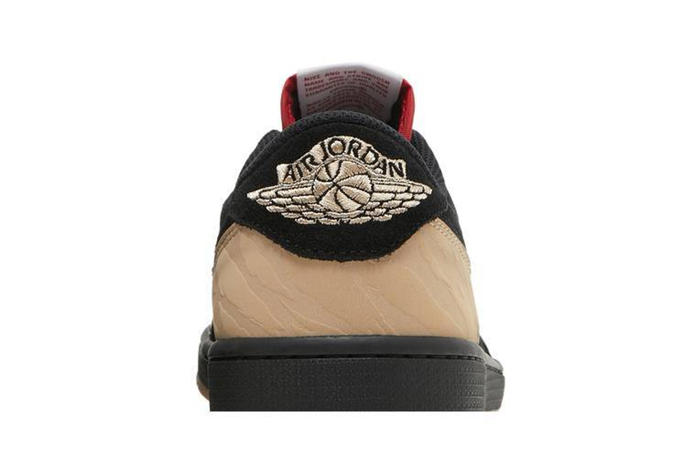 Кроссовки Solefly X Jordan Air Jordan 1 Retro Low Og Sp "Black And Sport Red"