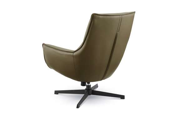 Крутящееся кресло Harmon, зеленое