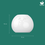 Ваза amused, 16,5 см, белая