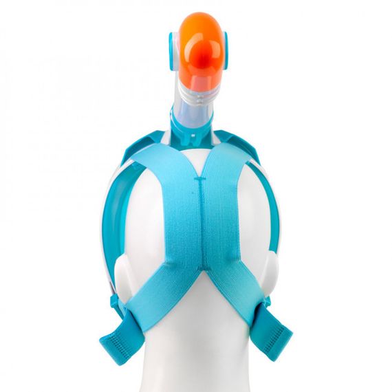 Маска полнолицевая Scorpena Swim малая бирюзовая