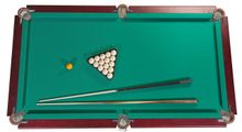 Бильярдный стол для русской пирамиды "Дебют" 8 ф (махагон, шары 60 мм, сланец 25мм)