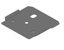Защита картера (сталь 2 мм) для Land Rover Discovery 3 2004-2009 (V - все), Land Rover Discovery 4 2009-2017 (V - все), Land Rover Range Rover Sport 2 Alfeco.ALF3806st