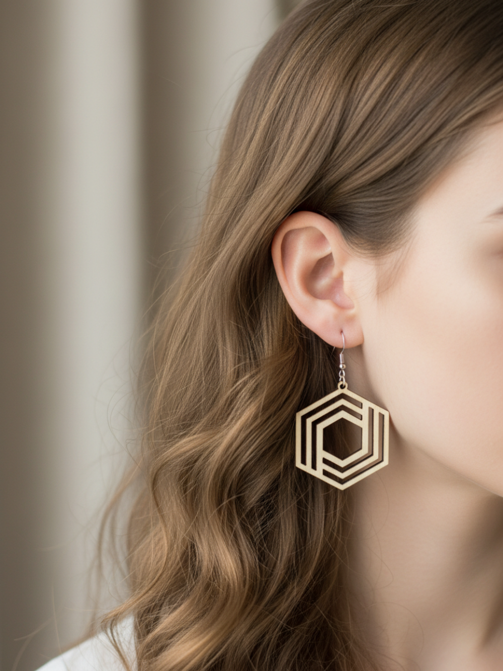 Серьги Геометрия