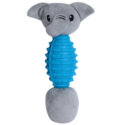 Игрушка для собак c tpr элементом lionpets слон ut1072 22х12 см