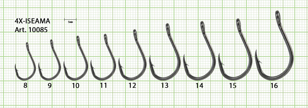 Крючок Fish Season 10085 4X-Iseama-Ring