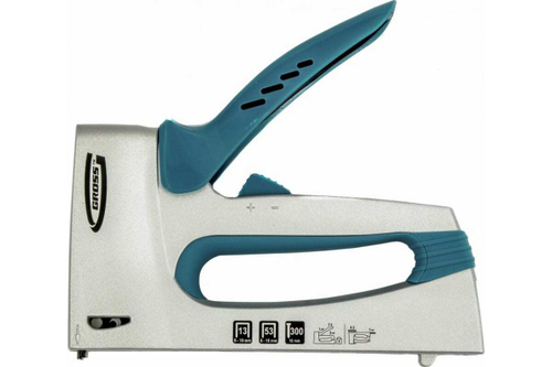 СТЕПЛЕР МЕБЕЛЬНЫЙ GROSS ТИП СКОБЫ 13, 53, 300, 6-16ММ 41002