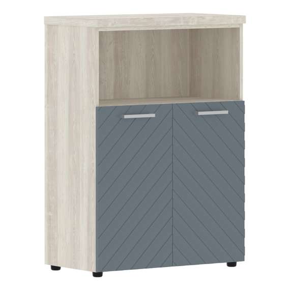 Шкаф с глухими малыми дверьми и топом TLMC 85.3  856х450х1203 TORR LUX