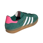 Adidas Originals Gazelle Indoor Collegiate Green Lucid Pink Women's