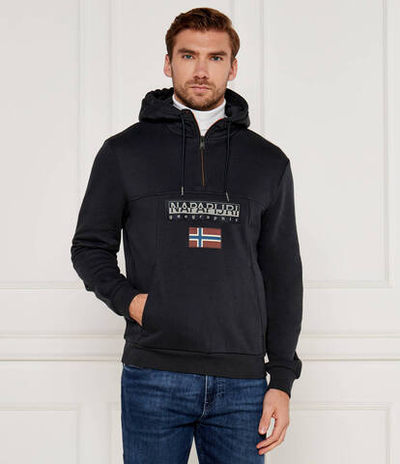 Худи Burgee Napapijri - темно-синий(NP0A4I5E)