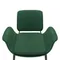 Кресло Hilde, темно-зеленое букле