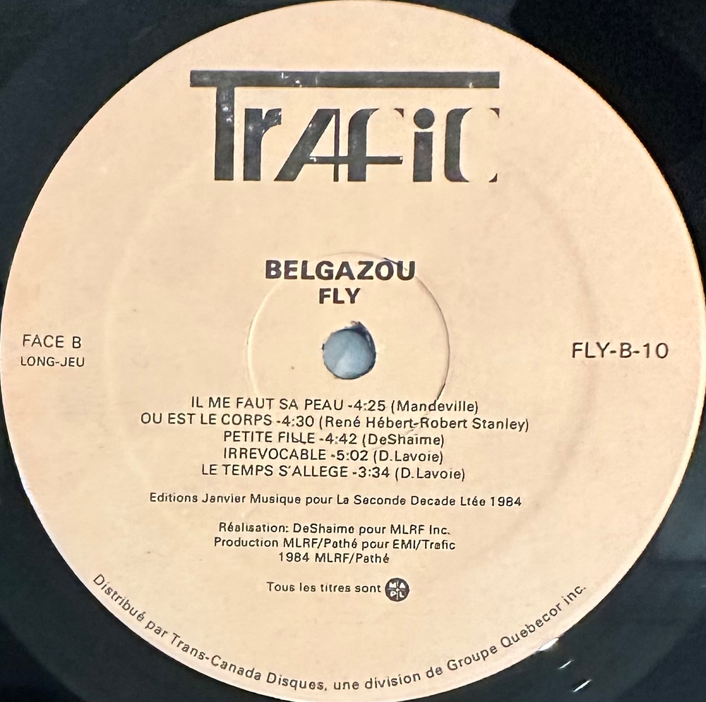 Belgazou - Fly (Канада 1984г.)