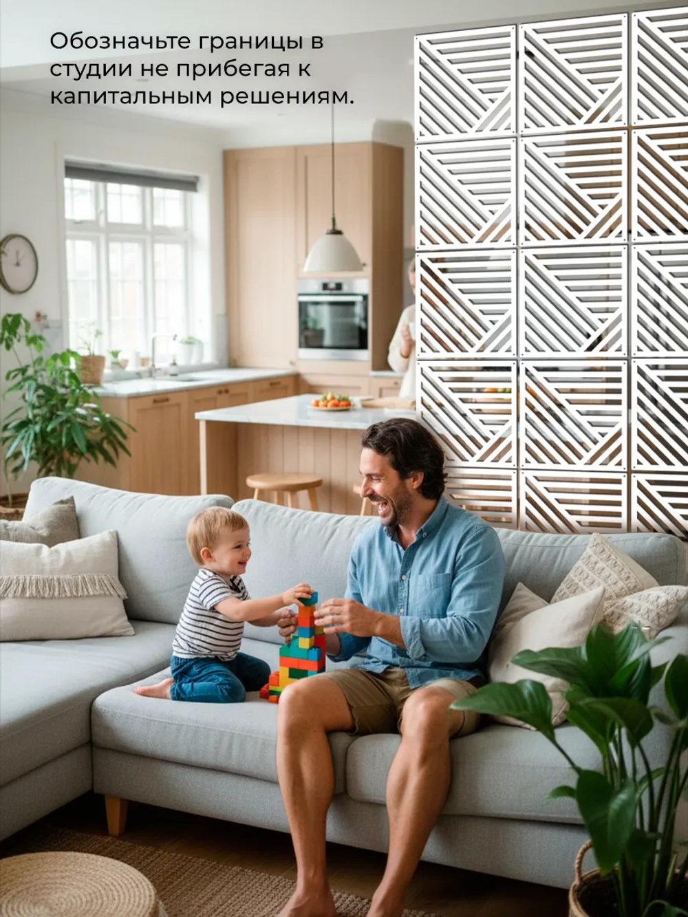 Ширма перегородка для зонирования