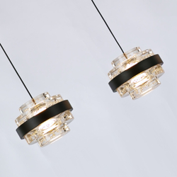 Подвесной светильник MD22030002-5B black/clear