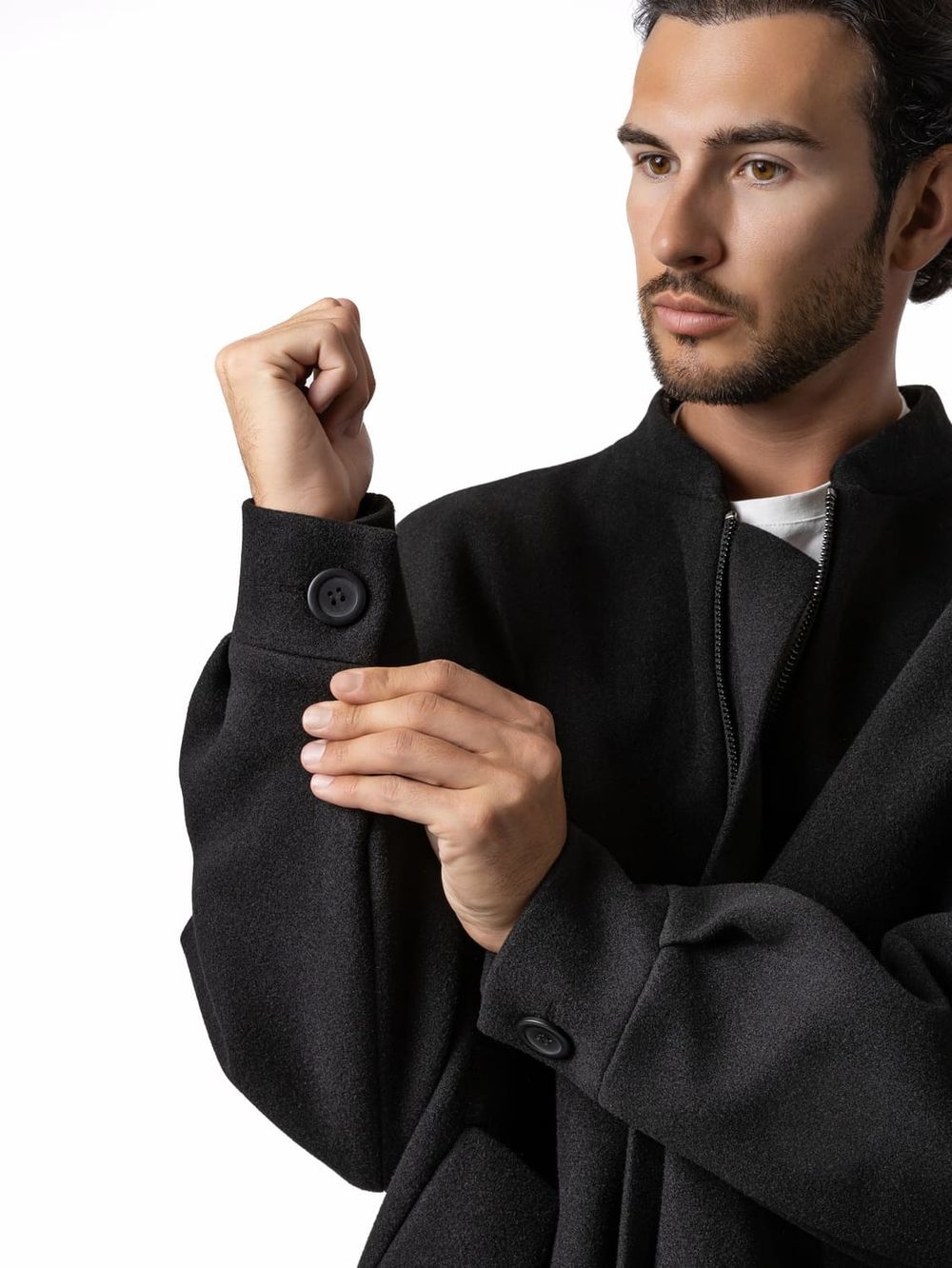 Бомбер Dryg утепленный черный