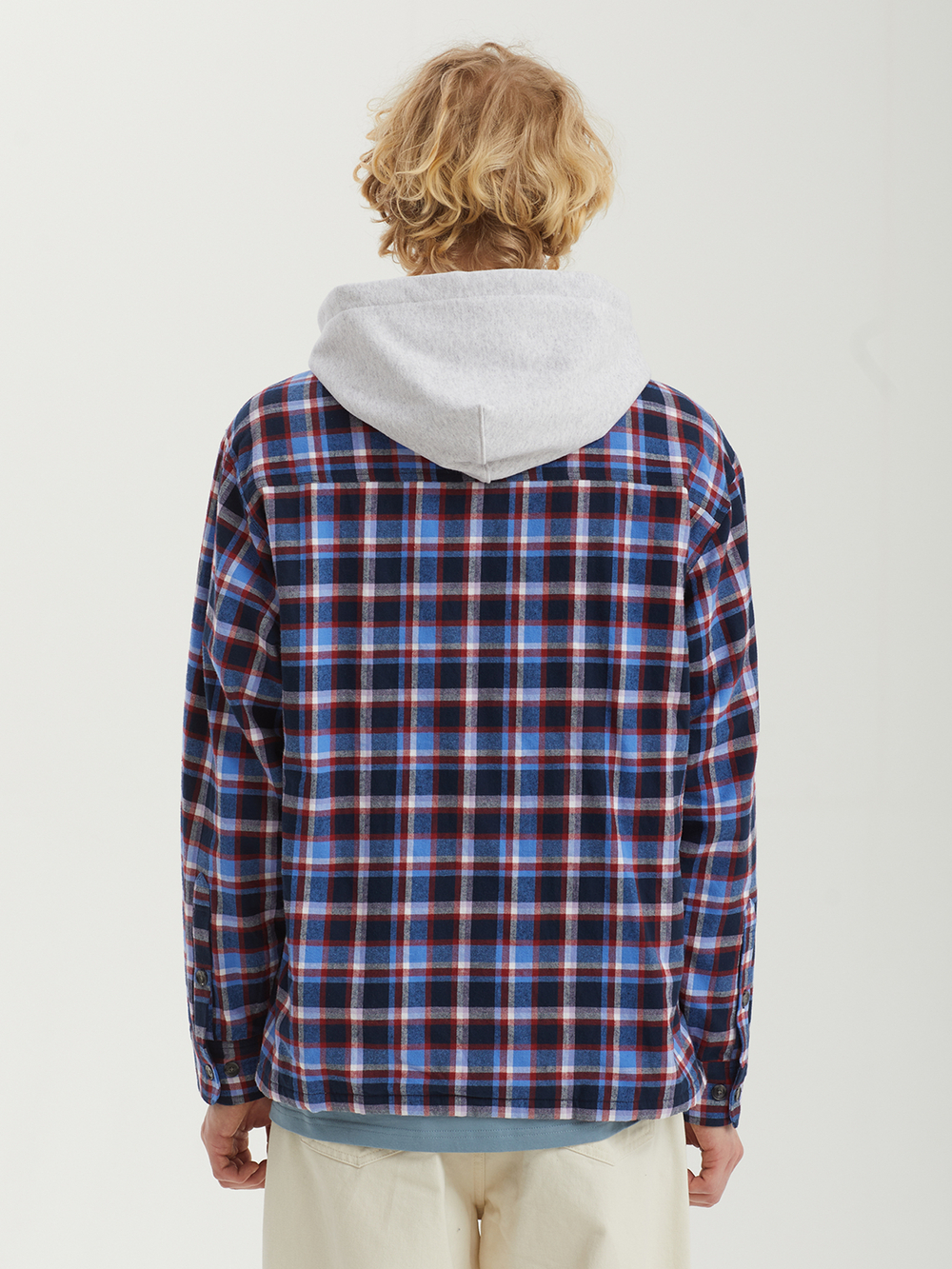 Мужская Рубашка Hooded Flannel
