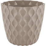 Горшок для цветов InGreen Wave с дренажной сеткой и съемным поддоном 2,5л, D175мм французс