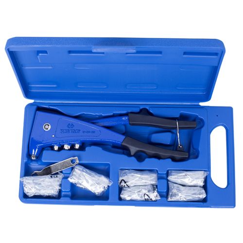 KING TONY (21-20-07MR) Заклепочник с набором заклепок, 121 предмет