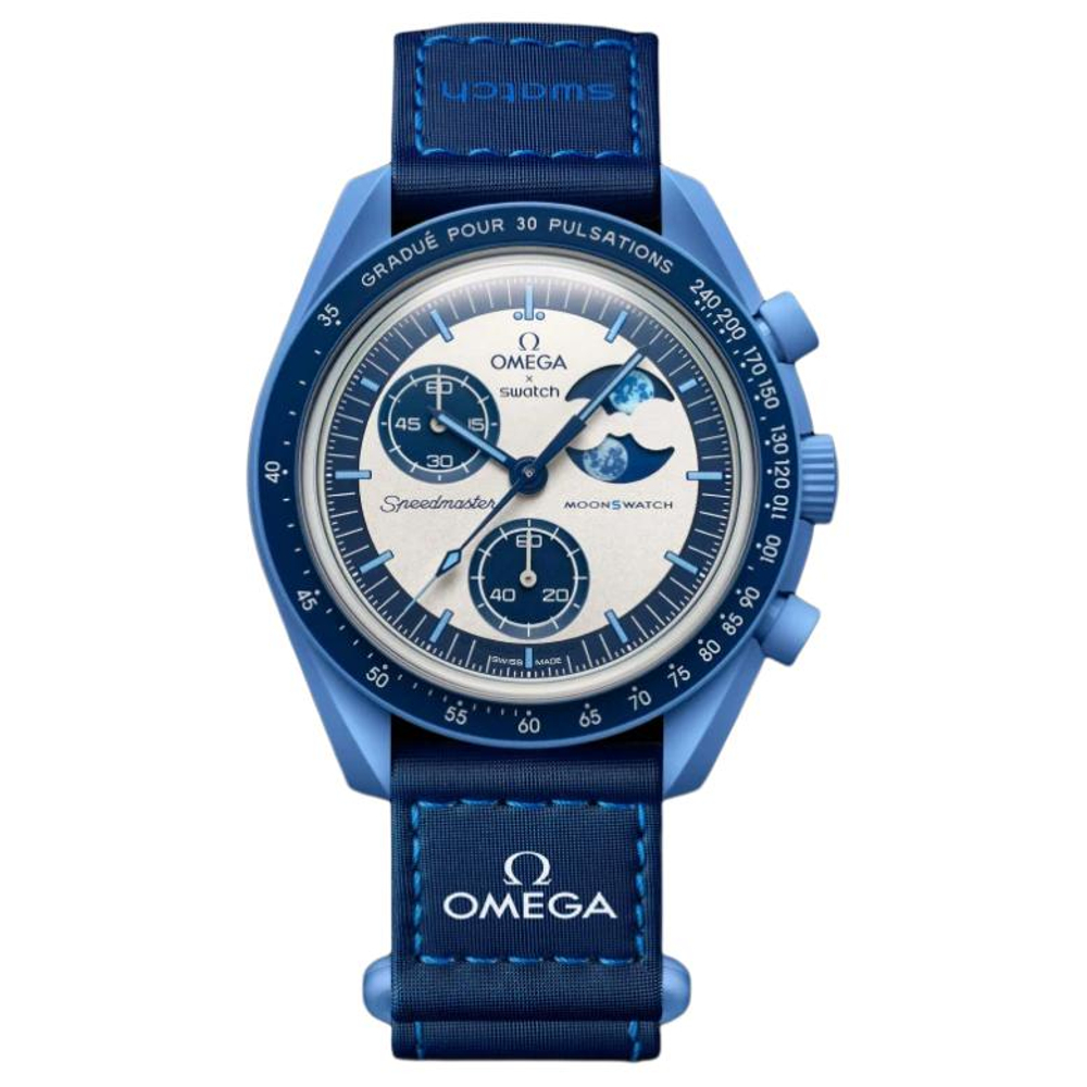 SWATCH Unisex 42mm White Watch SO33N700