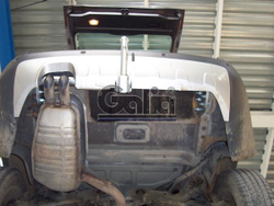 Фаркоп оцинкованный Galia V057C для Volvo XC90 2003-2015(паспорт и сертификат в комплекте)(без электрики)