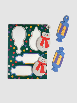 Украшения на ёлку Конфета и Снеговик