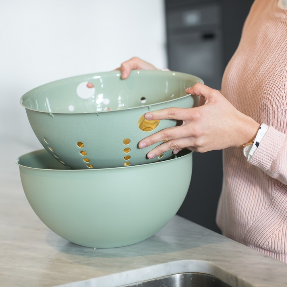 Миска palsby, organic, 5 л, серая