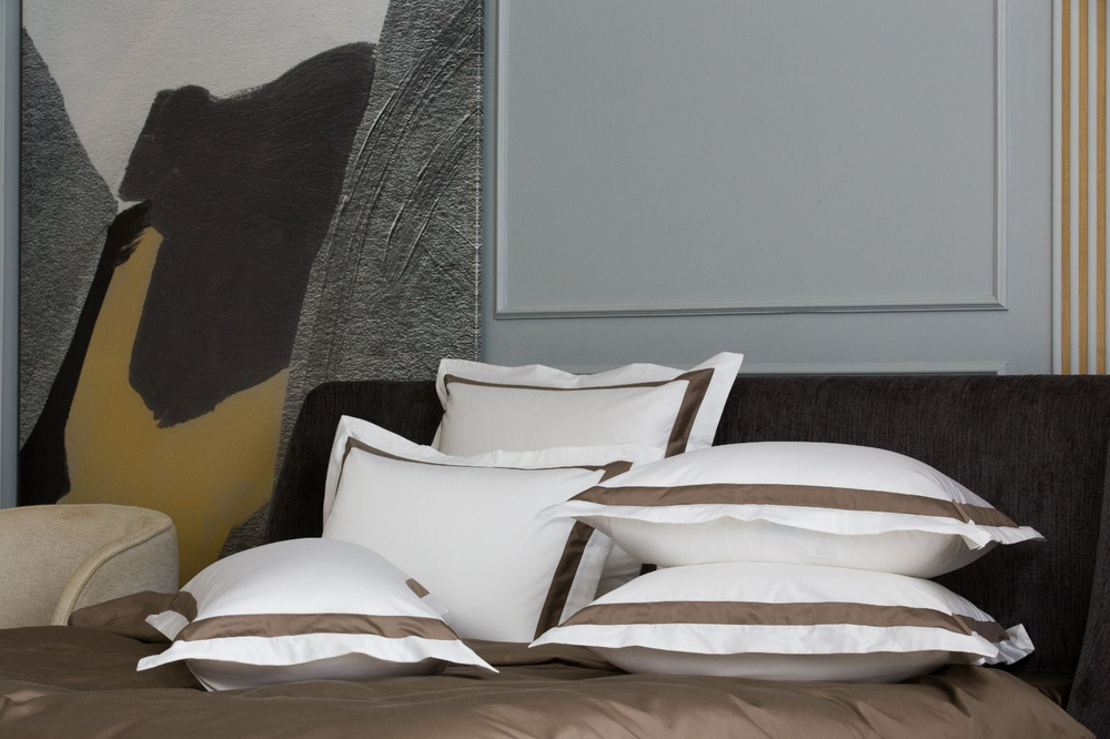 Наволочки 2шт 50х90 German Grass Alpine Brownie Allure  с широким кантом