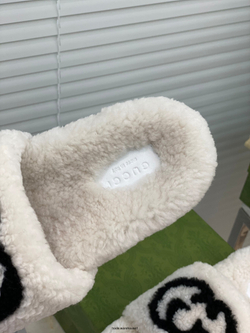 Gucci Wool Slide Sandal
