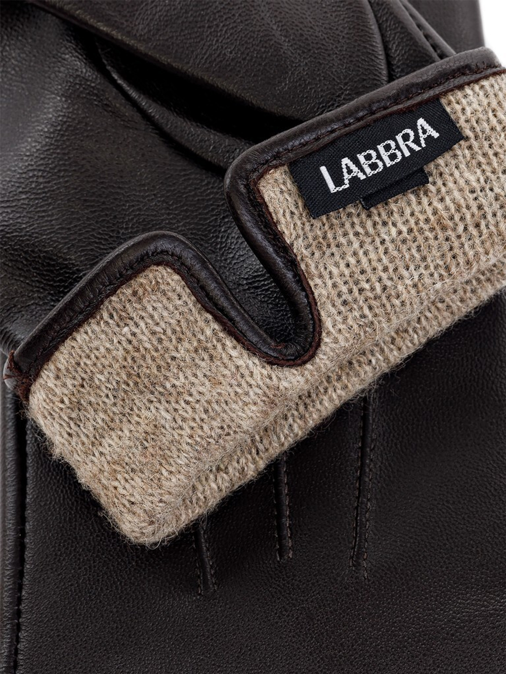 Перчатки п/ш LB-4607-1, темно-коричневый