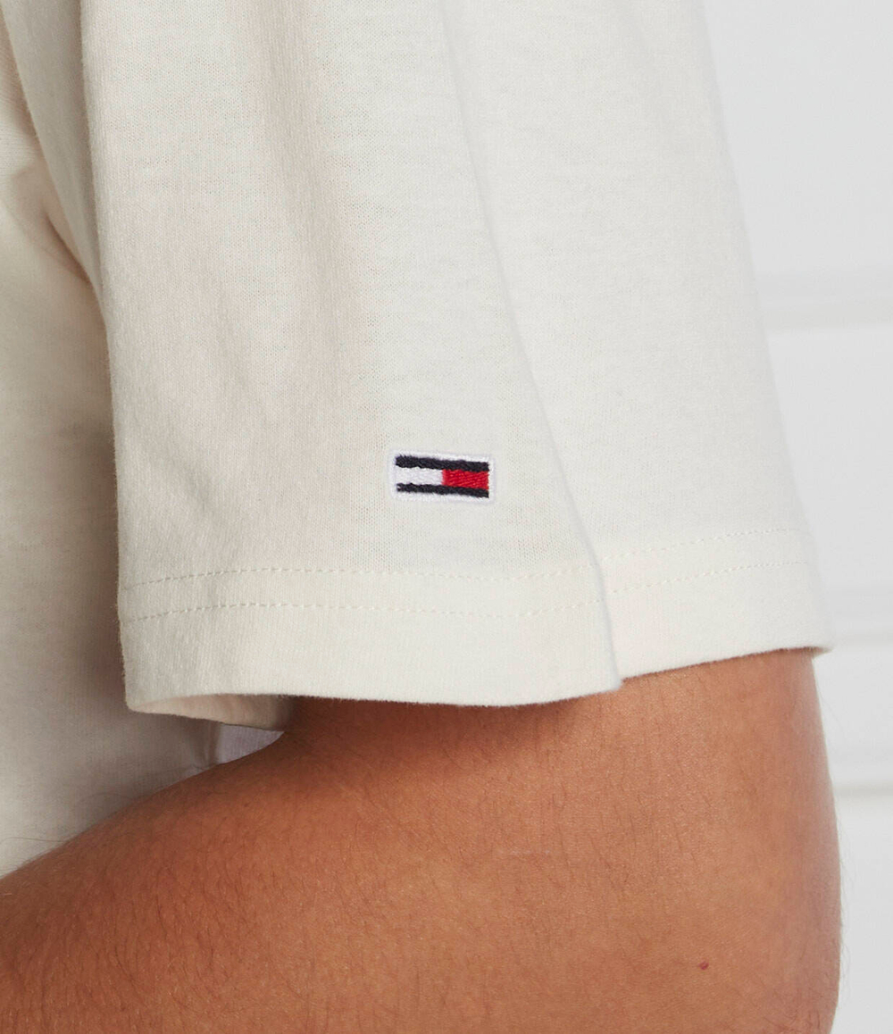 Футболка LUXE VARSITY Tommy Jeans - белый(DM0DM17733)