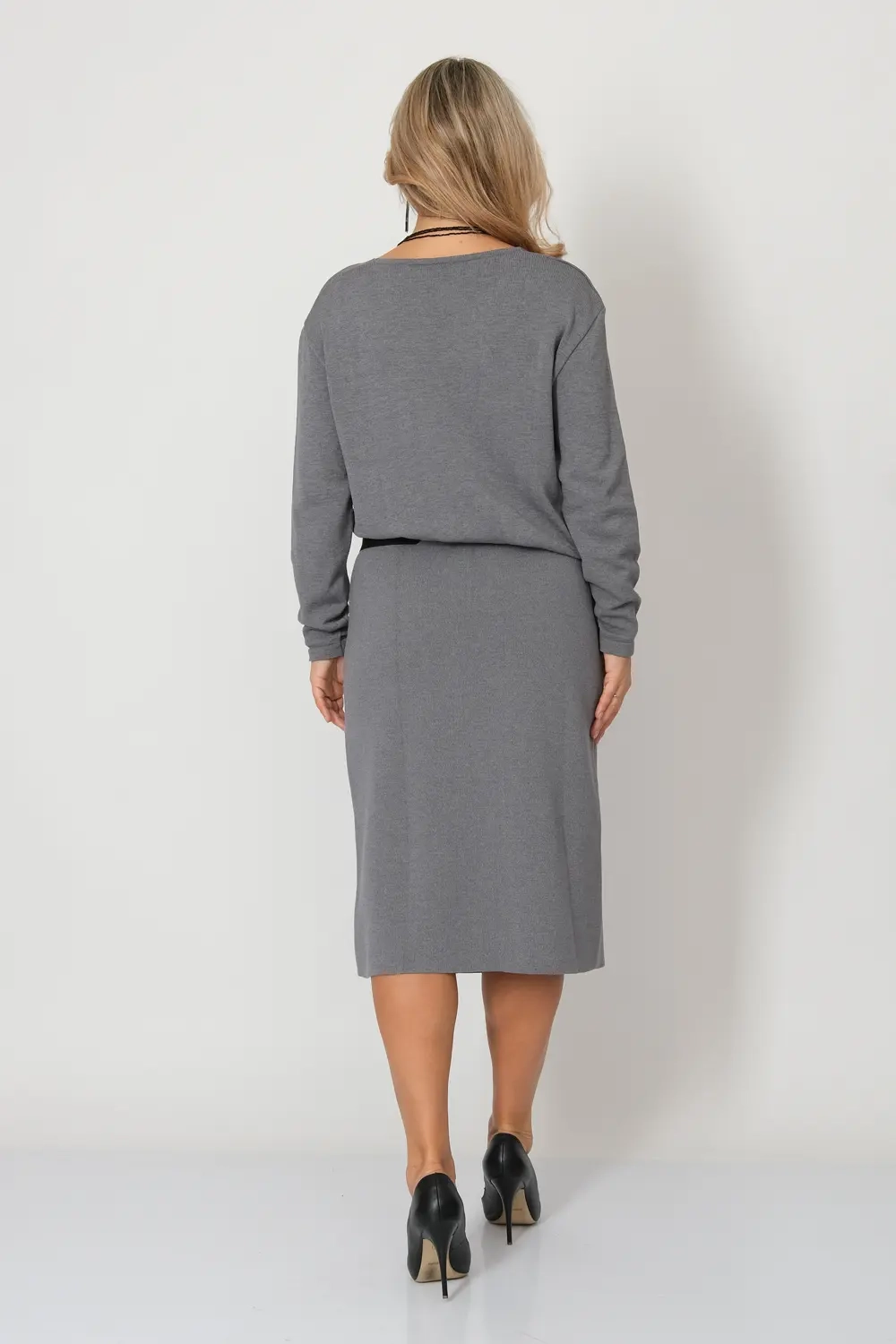 Платье Ф 002/серый