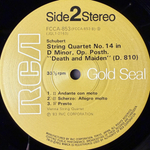 Виниловая пластинка Гайдн - Жаворонок / Шуберт - Смерть и Девушка LP