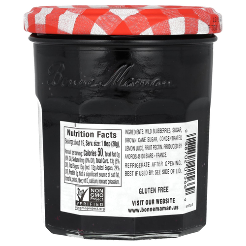 Bonne Maman, Варенье из дикой черники, 370 г (13 унций)