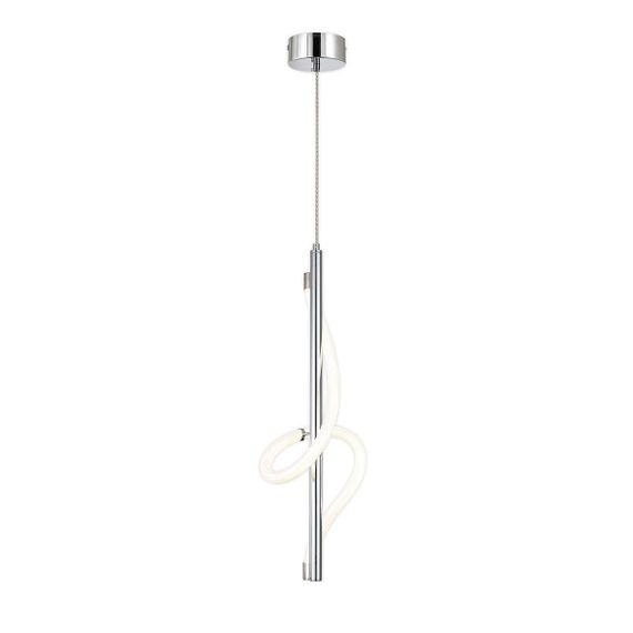 Подвесной светодиодный светильник Indigo Intreccio 14025/1P Chrome V000145L