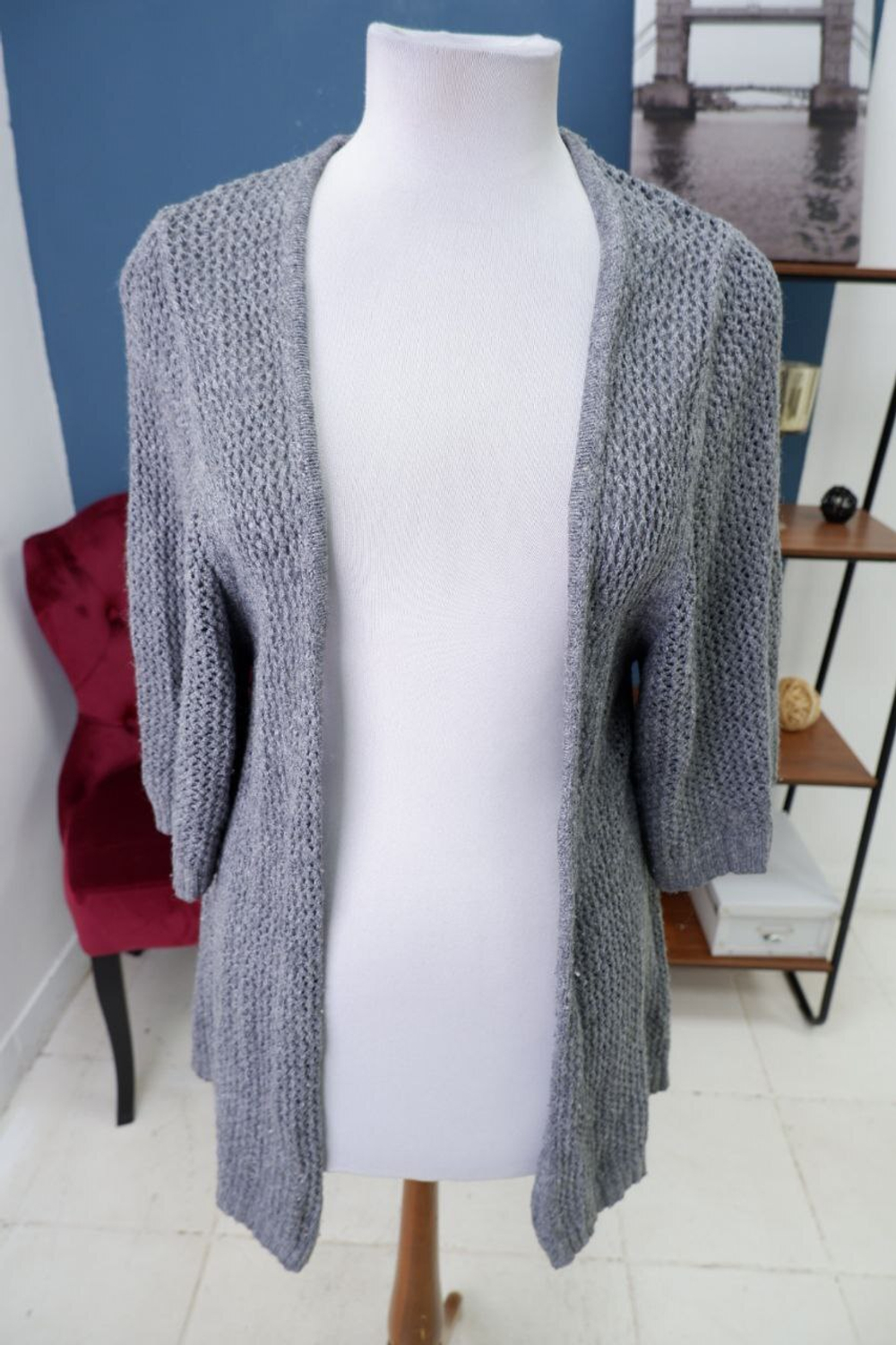 Кардиган Mango вязаный 46 размер