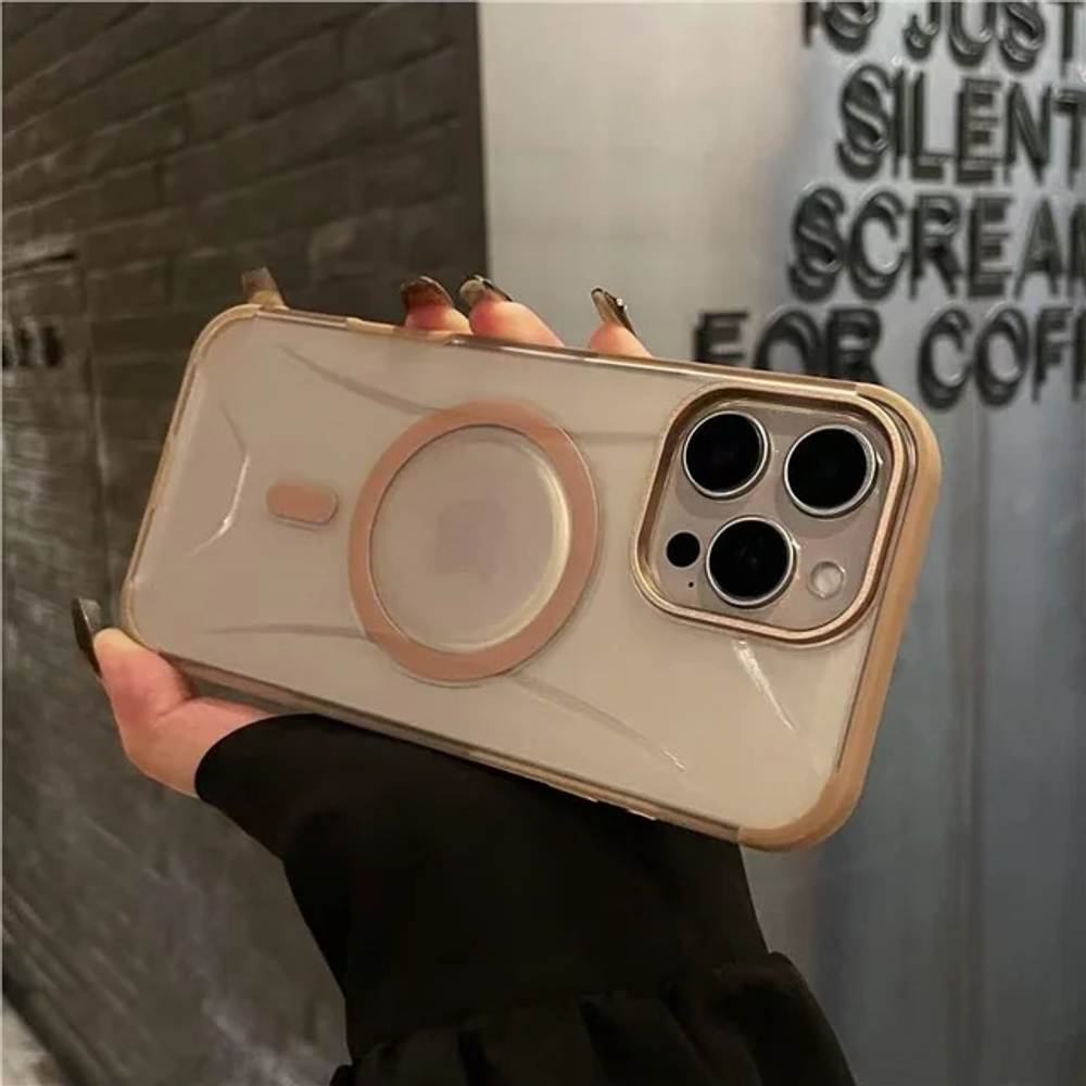 Накладка Berlia Magnetic с MagSafe iphone 15