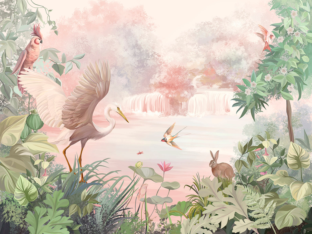 Дизайнерские обои Wall Street Fauna