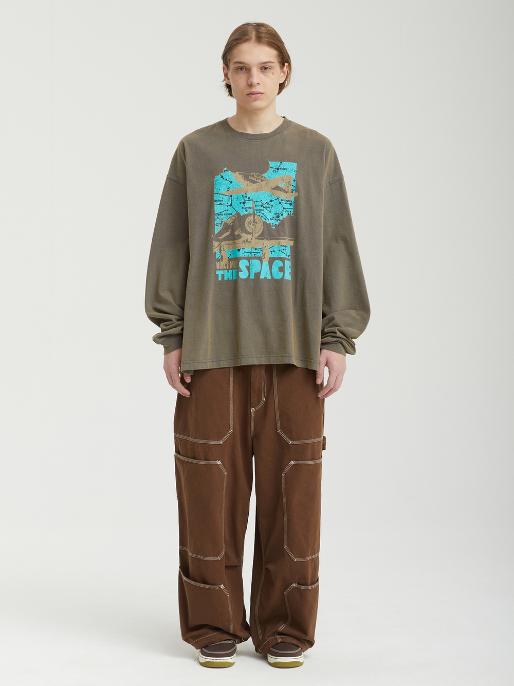 Лонгслив W.o.t.s Graphic Washed
