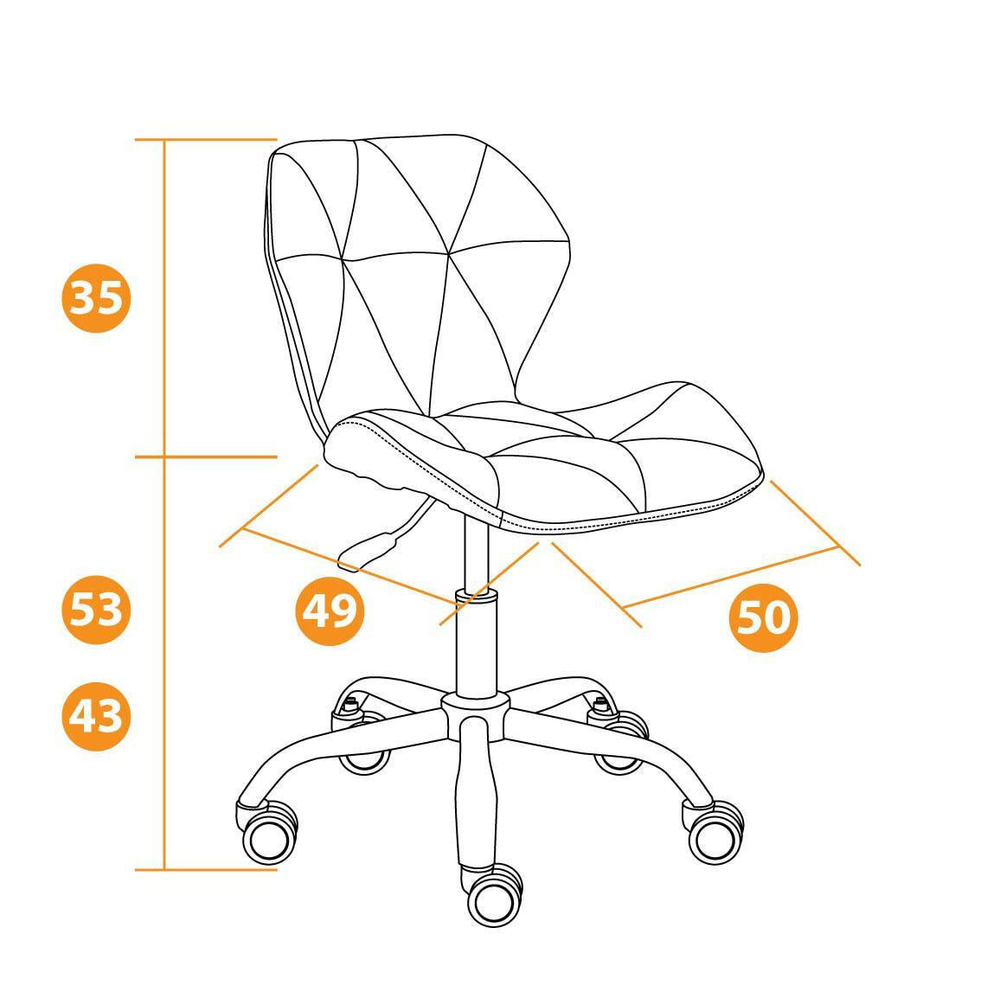 Кресло SELFI флок , олива, 23