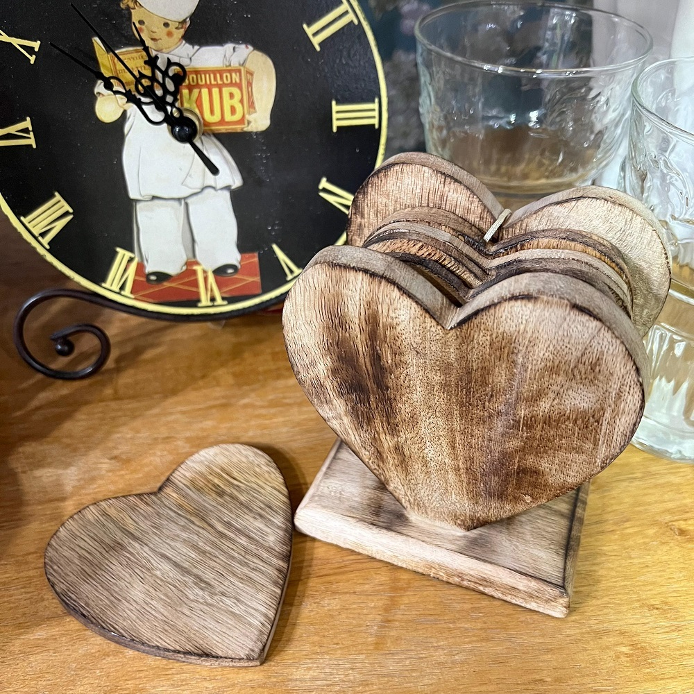 Подставки под горячее Сердца [Арт. DEC9131]