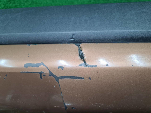 Юбка заднего бампера BMW X7 G07 (2019-2022)