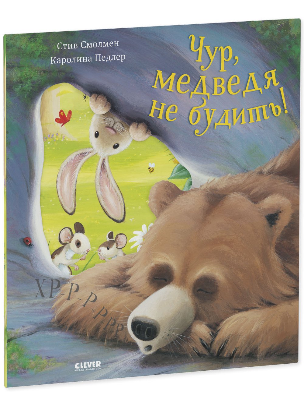Книжки-картинки (мягкая обложка). Чур, медведя не будить!