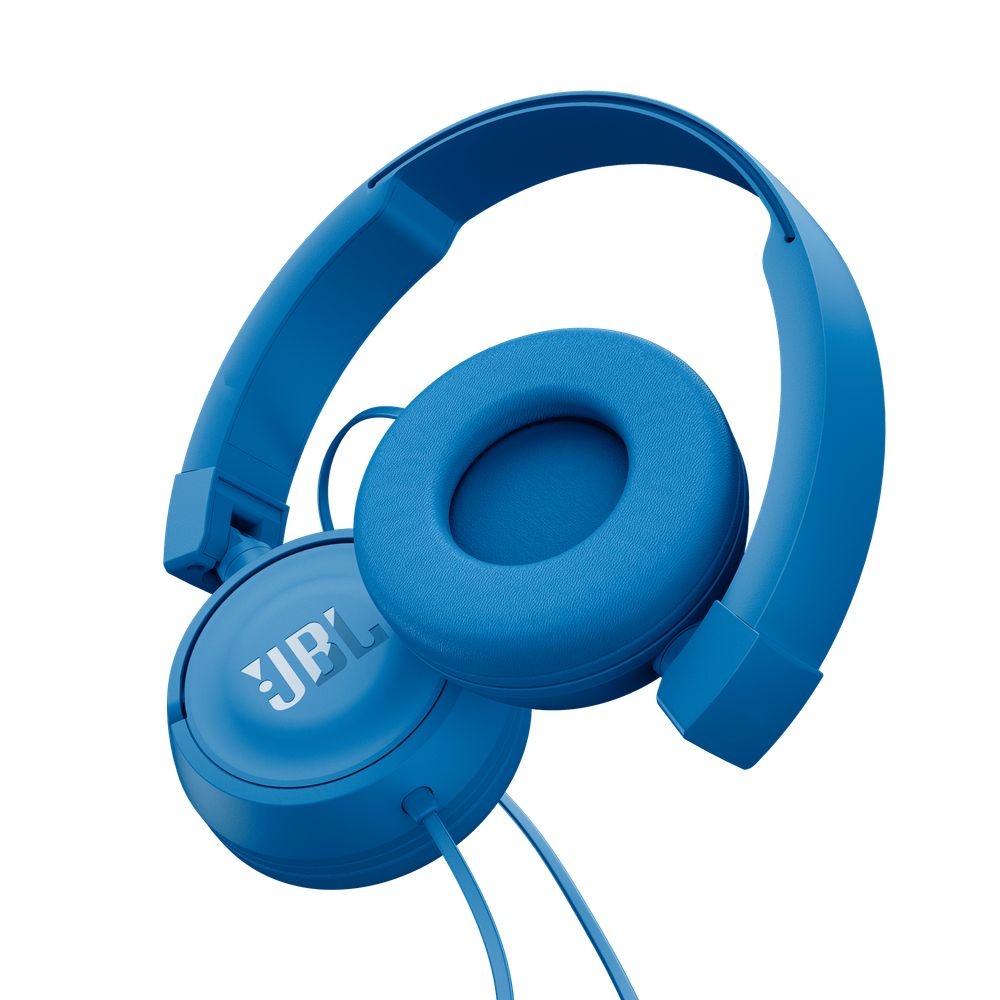 Накладные наушники JBL T450 Blue - 2