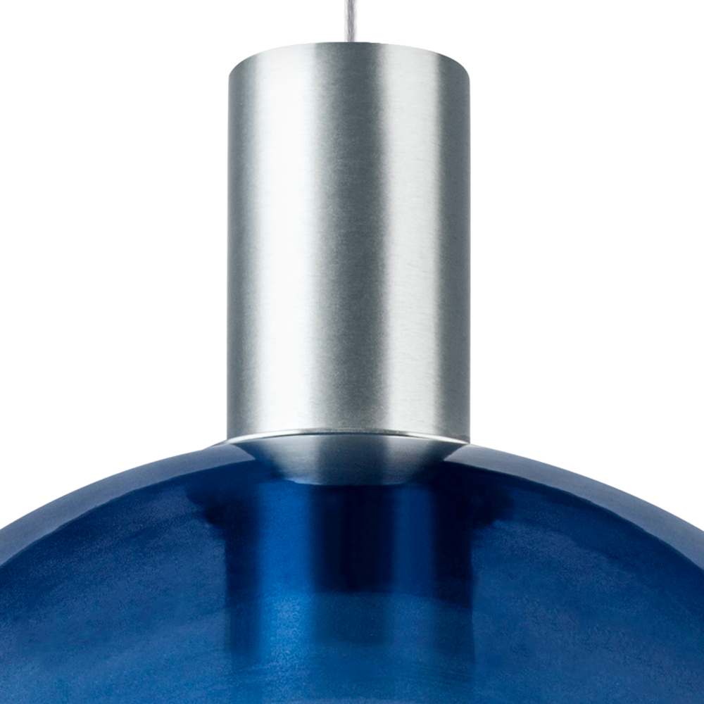 805405 Люстра COLORE LED 1х6W 320LM ЧЕРНЫЙ/СИНИЙ 3000K