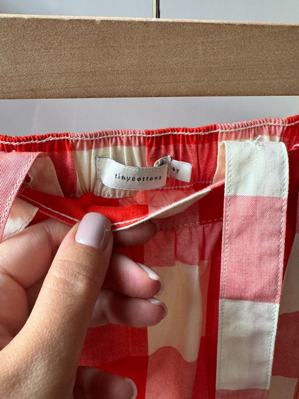 Хлопковая юбка на лямках Tiny Cottons, 116