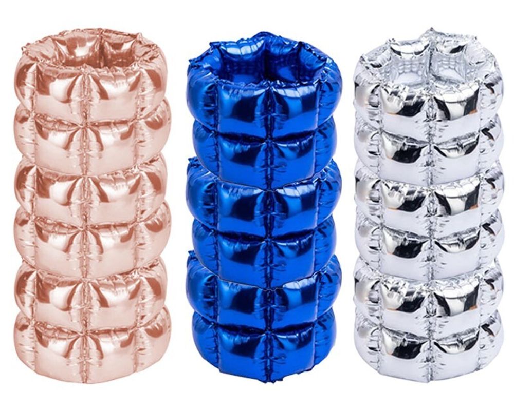 Фотозона из шаров Розовое Золото, Металлик, 75*142 см, 1 шт.