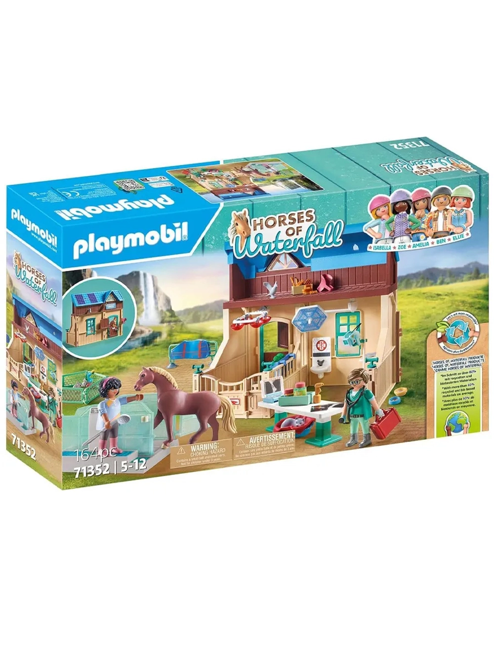 Набор Иппотерапия и ветеринарная практика Playmobil 71352
